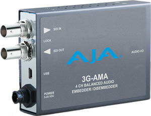AJA 3G-AMA 3G-SDI Analog Embedder