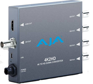 AJA 4K2HD Down-converter
