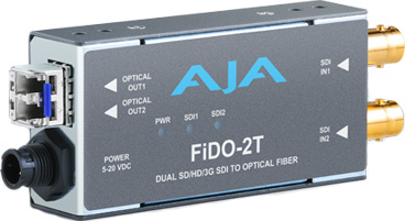 AJA FiDO-2T LC Fiber Transmitter