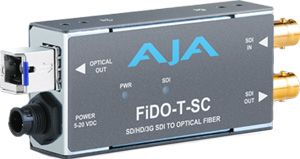 AJA FiDO-T-SC Fiber Transmitter