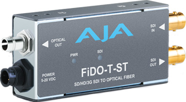 AJA FiDO-T-ST Fiber Transmitter