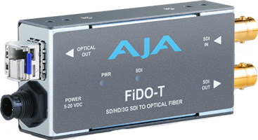 AJA FiDO-T LC Fiber Transmitter