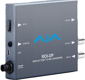 AJA ROI-DP DisplayPort to SDI Scaling