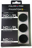 DJI Phantom 3 Cinema Series Filter 3-pack