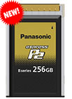 Panasonic AU-XP0256BG P2 Card