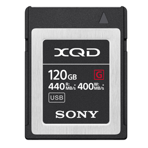Sony QD-G120F 120GB XQD G Series Card