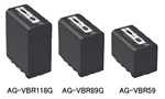 Battery Pack AG-VBR118G+AG-VBR89G+AG-VBR59