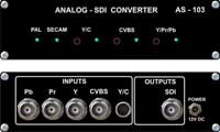 AS - 103 Analog video to SDI converter