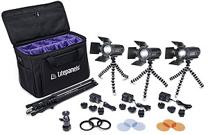 Litepanels Caliber 3-Light Kit