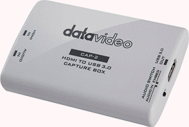 DataVideo CAP-2 HDMI to USB 3.0 Capture Box